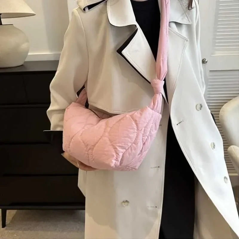 Trendy & Comfortabele Puffer Schoudertas – Jouw Stijlvolle Must-have