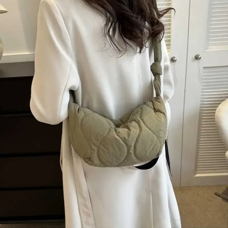 Trendy & Comfortabele Puffer Schoudertas – Jouw Stijlvolle Must-have